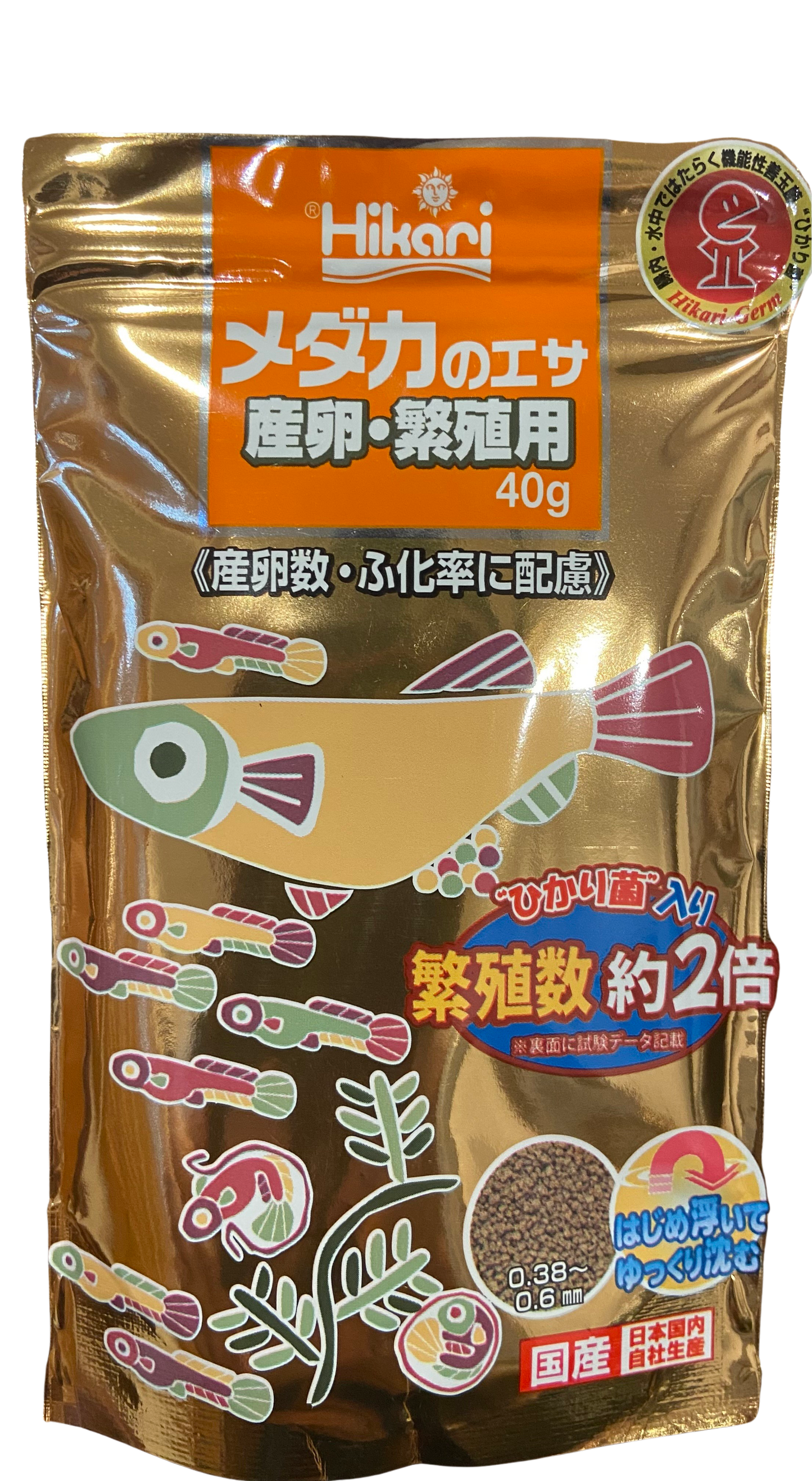 KYORIN Hikari Food for Medaka (for Breeding) - 40g