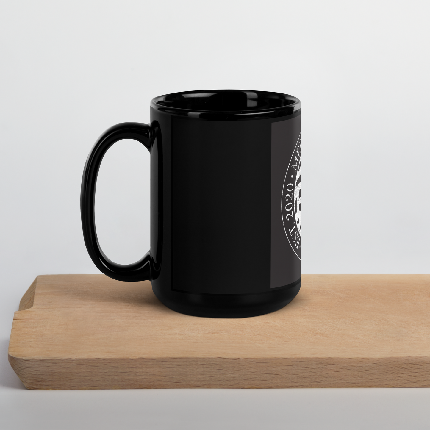 Black Glossy Mug